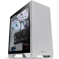 Thermaltake S300 TG Snow Midi Tower Wit