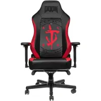 Noblechairs - DOOM Gamingstoel - Zwart/Rood