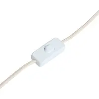 Atmosphera Lotta Wandlamp - Glas - Incl. lamp - Ø23xH20cm - Crème