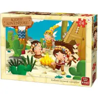 King kinderpuzzel Indians Around Campfire 24 stuks