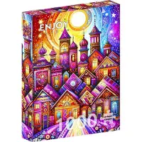 Enjoy Violet Town Puzzel 1000 Stukjes
