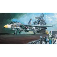 ACADEMY Modelbouwpakket Militaire voertuigen - 12253 Grumman F-14 Tomcat - F-14A Tomcat - Straaljager Plastic - 1:48 - Modelbouw