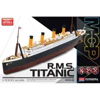 ACADEMY Modelbouwpakket Schepen - 14217 RMS Titanic - MCP Multi Color Parts - Ocean Liner Olympic-klasse - Passagiersschip Plastic - 1:1000 - Modelbouw