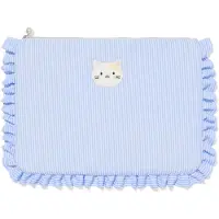 HEMA Laptophoes 41.8x29.5cm strepen kattenprint ruches