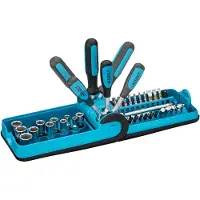 Hazet 856-1 Dopsleutelinzetset 1/4 (6,3 mm) 38-delig