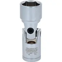 Ks Tools 917.3947, Doppen, 3/8 inch, Metrisch, 1 kop, 16 mm, Chroomvanadiumstaal