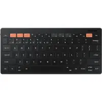 Samsung EJ-B3400BBGGDE toetsenbord voor mobiel apparaat QWERTZ Duits Bluetooth Zwart
