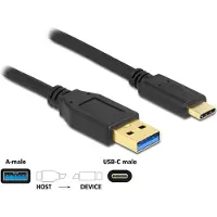 DeLOCK SuperSpeed USB (USB 3.2 Gen 2) Cable Type-A to USB Type-C 3 m