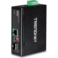 Trendnet TI-UF11SFP Intern 1000Mbit/s Zwart netwerk media converter