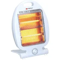 Sonstiges Quartzverwarmingsstraal, elektrisch verwarmingsapparaat met 2 warmtestanden (400/800W), handvat, anti-omvalbeveiliging met automatische uitschakeling, wit
