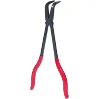 Ks Tools 500.7053 Platte rondbektang 90° gebogen Gereedschapsstaal 270 mm