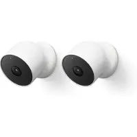 Google Nest Cam 2PK (1920 x 1080 Pixels), Netwerkcamera, Wit