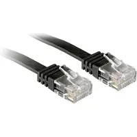 Lindy 47525 RJ45 Netwerkkabel, patchkabel CAT 6 U/UTP 10.00 m Zwart Snagless 1 stuk(s)