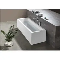 Hak Noemi Rechthoekig bad 160x70x39cm, wit