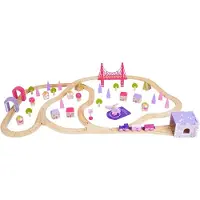 Big Jigs houten stad treinset