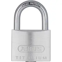 ABUS Sleutelslot Titalium 64ti/40 4 cm Staal Aluminium Normaal