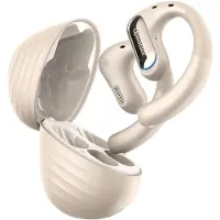OneOdio OpenRock Pro T1 Ear Free koptelefoon Bluetooth Stereo Beige Oplaadbox, Oorbeugel, Waterbestendig Sport