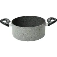 Ballarini Cortina Granitum 9H76-0.24 kookpan, aluminium, diameter 24 cm, met antiaanbaklaag