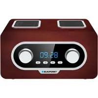 Blaupunkt PP5.2BR - Draagbare speler - FM-radio met 60 zenders - USB/AUX - Bruin