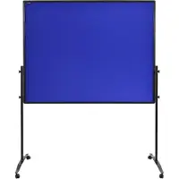 Legamaster Presentatiewand PREMIUM PLUS , mobiel, textiel, blauw