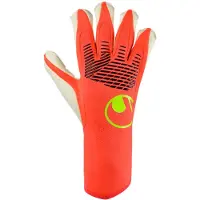 Uhlsport FM Absolutgrip Hybrid Keepershandschoenen Felrood Zwart Felgeel