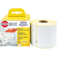 Avery Universele etiketten op rol AS0722440 AS0722440 Permanent klevend 54 x 70 mm 1 Rollen à 320 Etiketten