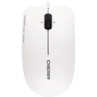 Cherry MC 2000 bedrade muis, infraroodsensor, USB, 3 knoppen, 1.600 dpi, scrollwiel met kantelfunctie, wit