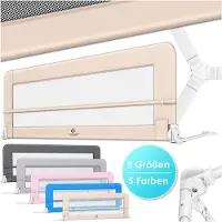 Kesser bedhekje - Kinderbedhek - Bedhek - Babybedhek Valbeveiligingsbed voor Bed & boxspring - 150 cm, Blauw