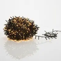 Spetebo LED-lichtketting, extra warm wit licht - 20 meter / 1000 LED's - Kerstverlichting voor binnen en buiten