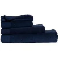 The One Towelling Classic Handdoeken set - Strandlaken, Badlaken, Handdoek, Keukendoek & Theedoek - 11-Delig - Gekamd katoen - Marineblauw