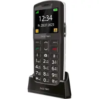 Beafon SL260 LTE, Verticale vorm, Enkele SIM-kaart, 5,59 cm (2,2 inch), Bluetooth, 800 mAh, Zwart, Zilver
