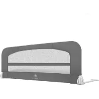 Kesser bedhekje - Kinderbedhek - Bedhek - Babybedhek Valbeveiligingsbed voor Bed & boxspring - 180 cm, Donkergrijs