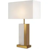 Maytoni Tafellamp Bianco, wit / opaal, Woon-/ Eetkamer, Textiel / Stof / Zijde, Modern, Tafellamp