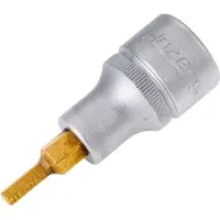 Hazet Dopsleutelbit 986-4 · 1/2 inch (12,5 mm) vierkant hol · Binnen-zeskant-profiel · SW 4 mm