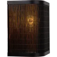 Lucide TAGALOG - Wandlamp - 1xE27 - Zwart - Japandi