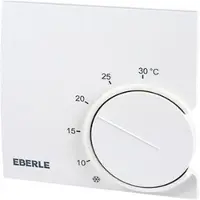 Eberle RTR Ruimtethermostaat H8.4xB8.4xD2.75cm Wit