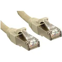 Lindy Stevige UTP-netwerkkabel categorie 6 LINDY 45582 Grijs Beige 1 m 1 Stuks