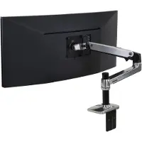 Ergotron LX Arm Desk Mount Tafelbeugel voor monitor Aantal monteerbare displays: 1 Display(s) 38,1 cm (15) - 86,4 cm (34) Aluminium In hoogte verstelbaar,