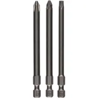 Bosch 3-Delige Bitset Extra Hard PH2 PZ2 T25 89mm - 2607001767