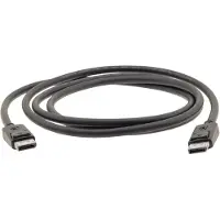 Kramer C-DP, 10,7 meter, DisplayPort, DisplayPort, Samec, Samec, Zwart