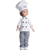 Paola Reina Pop Amigas Carlos Chefkok (32Cm) (lengte: 31-40 cm)