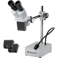 Bresser 5802530 Biorit ICD-CS 5x-20x Auflicht-LED (30.5) Stereomicroscoop Binoculair 20 x Opvallend licht