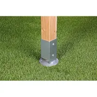 Alberts 4x grondhuls inrijhuls houten paal houten paal