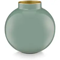 Pip studio vaas metaal (groen) (17 cm)