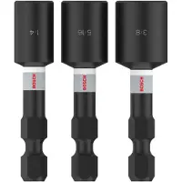 Bosch 2608521U65 2608521U65 Slagadapterset 1/4 (6,3 mm), 5/16 (8 mm), 3/8 (10 mm)