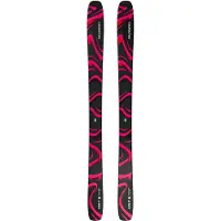 Salomon - Ski's - Qst 106 Black/Pink 2027 voor Heren van Hout - Maat 189 cm - Roze