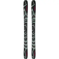Salomon - Packs (ski's & bindingen) - Pack Qst 100 Black 2027 voor Heren van Hout - Zwart