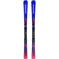 Salomon - Packs (ski's & bindingen) - Equipe SL 12 + I12 GW 2027 voor Heren van Titane - Maat 165 cm - Blauw