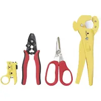 Toolcraft TO-9621810 Glasvezelgereedschap Incl. kabelsnijder, Incl. kabelontmanteling 0 tot 25 mm