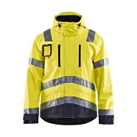 Blakläder 4837-1977 Jack. Ongevoerd High Vis High Vis Geel/Marineblauw maat M heren